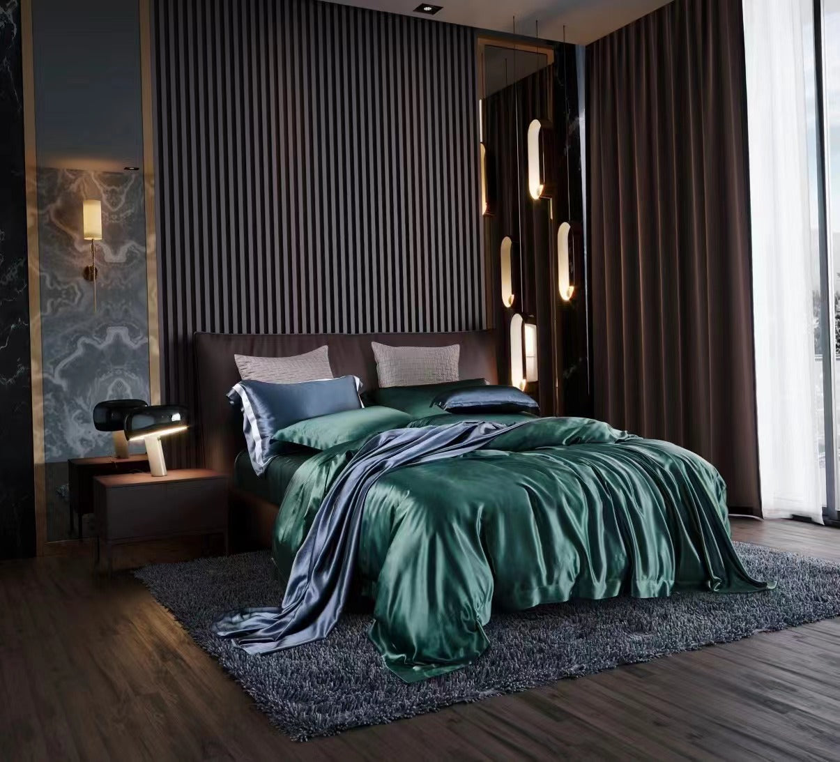 25 momme 100% silk duvet cover