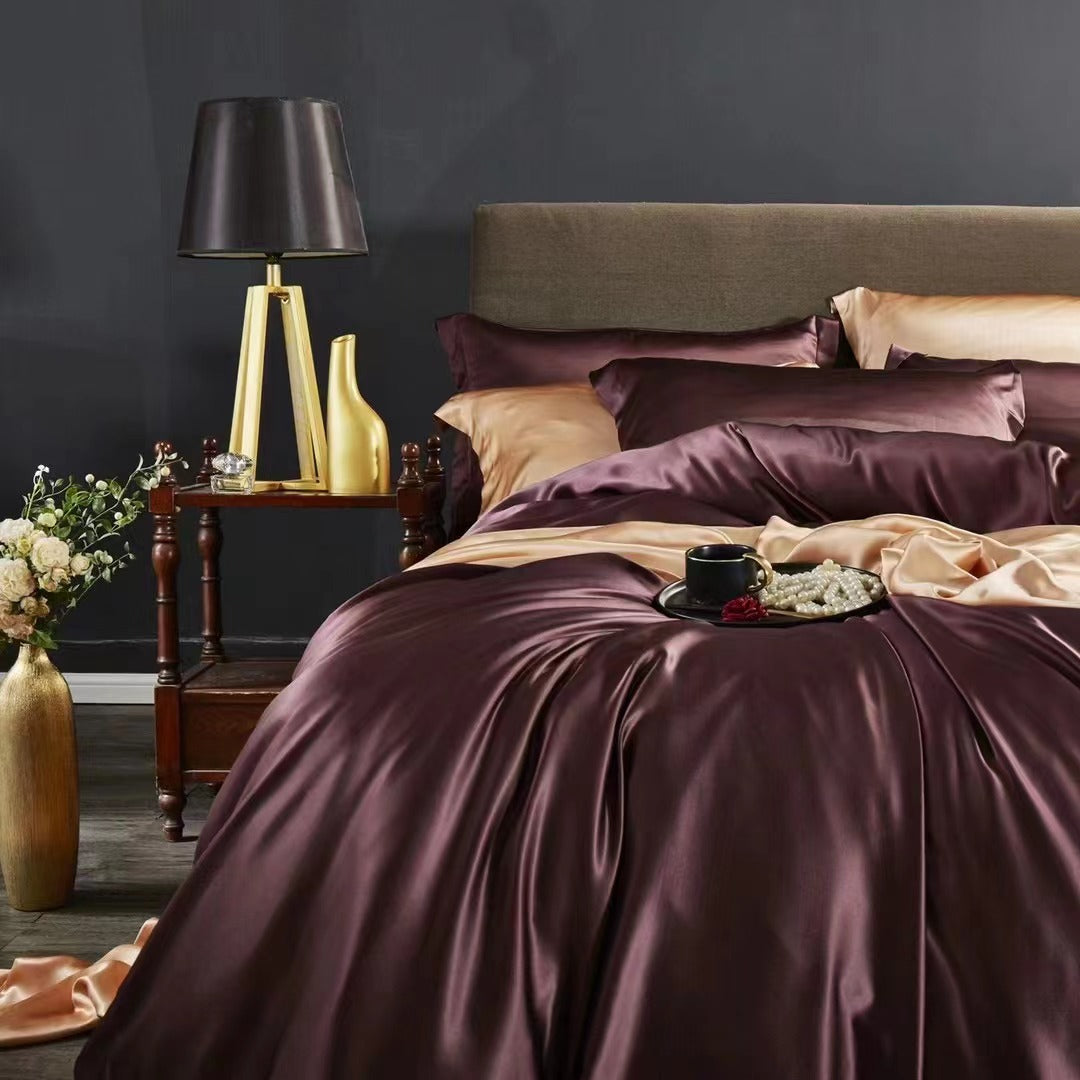 25 momme 100% silk duvet cover