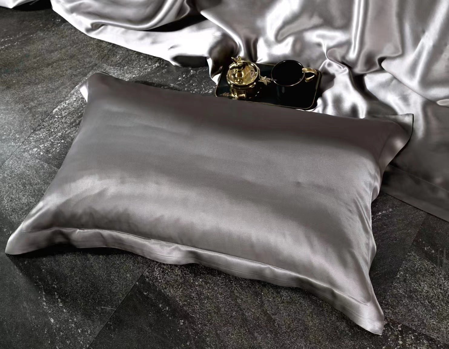 MUSEE - Oxford Silk Pillowcase 25 Momme, multi-colors
