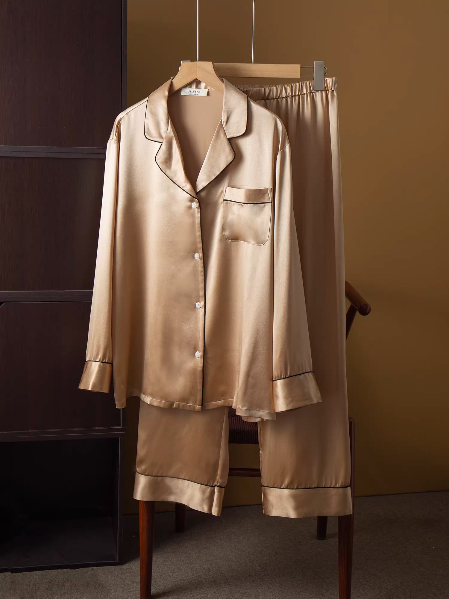 Silk Pajama Set