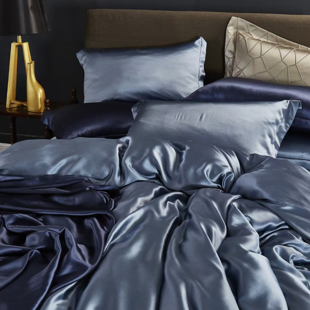 25 momme 100% silk duvet cover