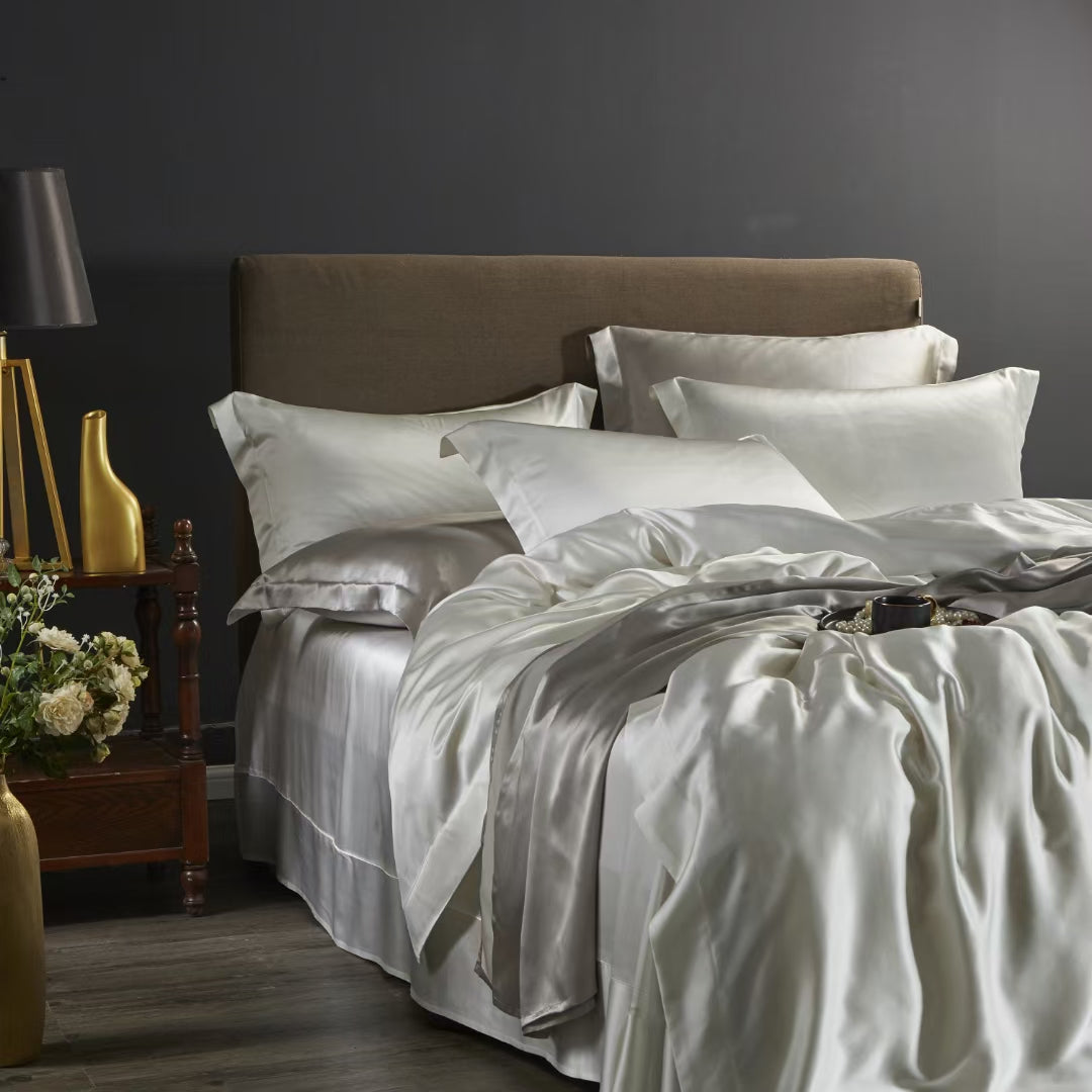 25 momme 100% silk duvet cover