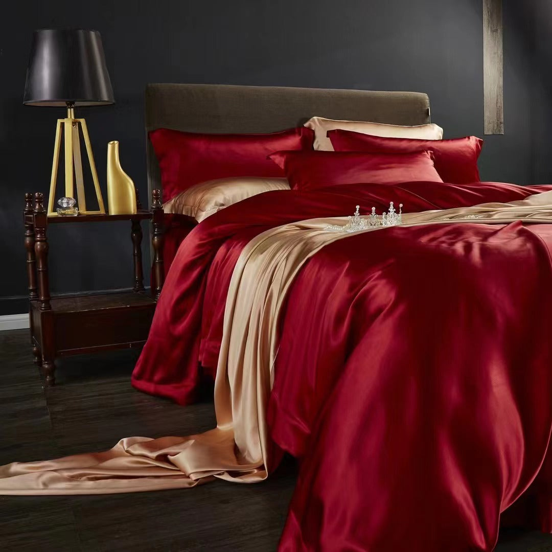 MUSEE - Silk Duvet Cover, 25 momme multi-colors