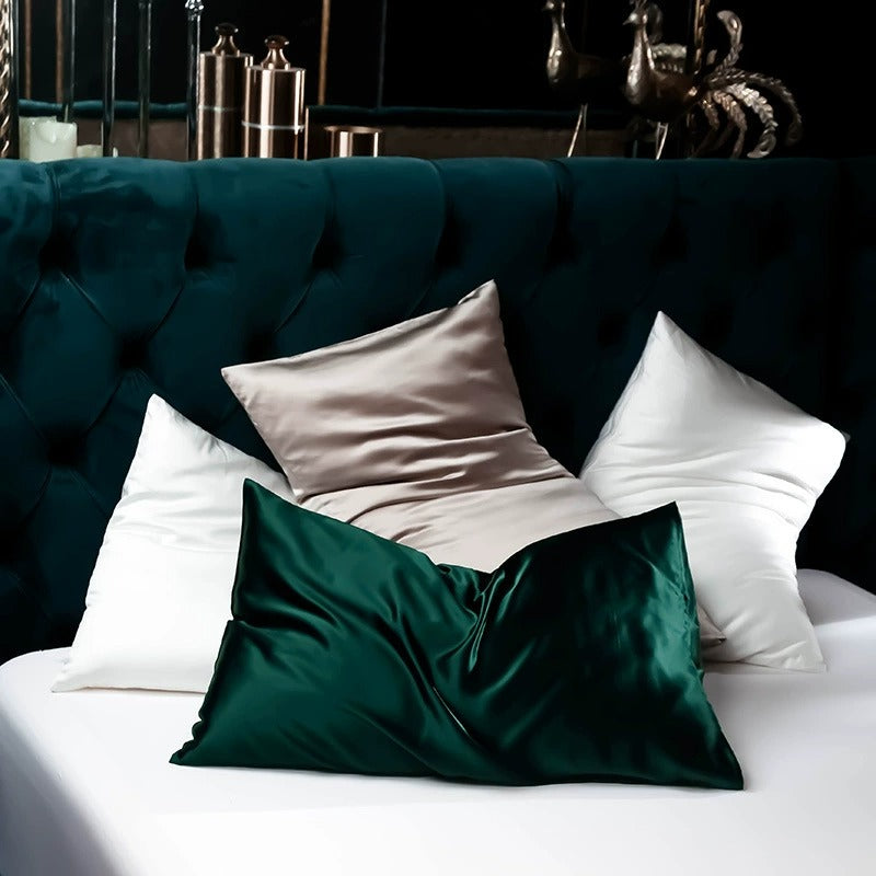 Silk Pillowcase, 19 momme 7 colors, Envelope, Queen, King