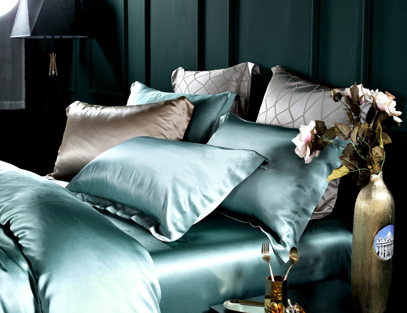 25 momme 100% silk duvet cover 