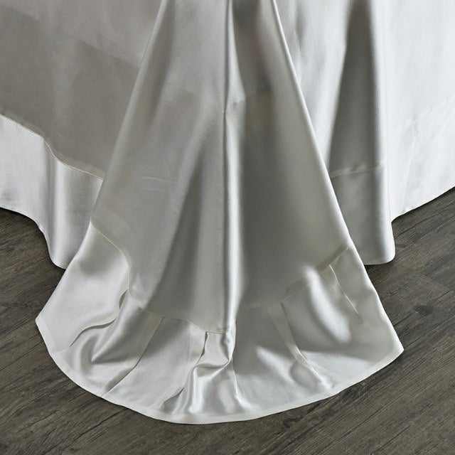 25 momme 100% silk duvet cover #color_pearl