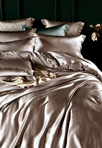MUSEE - Silk Duvet Cover, 25 momme multi-colors