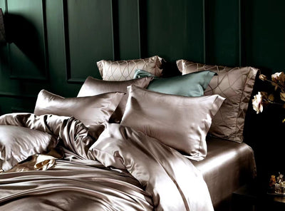 MUSEE - Silk Duvet Cover, 25 momme multi-colors