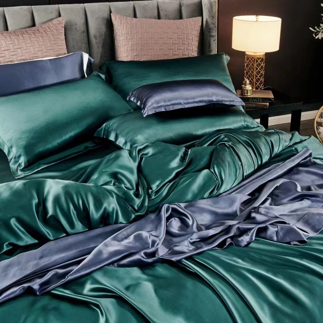25 momme 100% silk duvet cover 