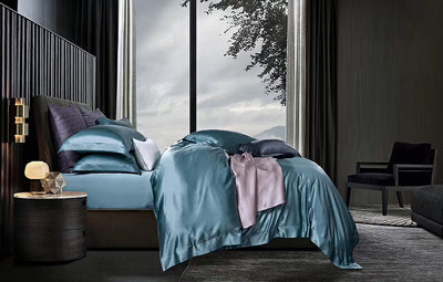 MUSEE - Silk Duvet Cover, 25 momme multi-colors