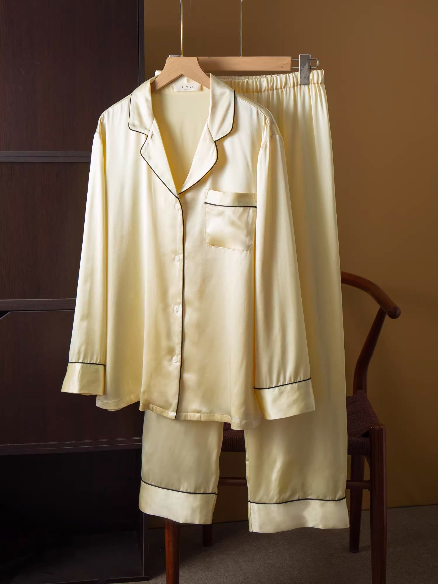 Silk Pajama Set